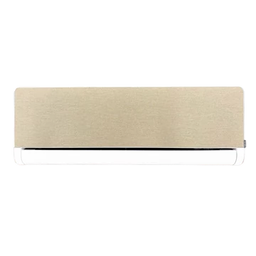 Homokbézs színű cserélhető mágneses textil előlap