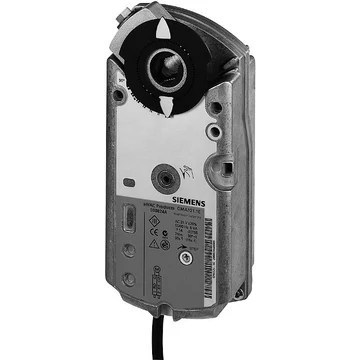 GMA121.1E2-pont szabályozású forgató zsalumozgató, AC/DC 24 V, 7 Nm rugós visszatérítéssel 90/15 s