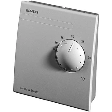 QAA26 Szobai kezelőegység helyiséghőmérséklet érzékelővel és hőmérsékletbeállítóval 5..30 °C