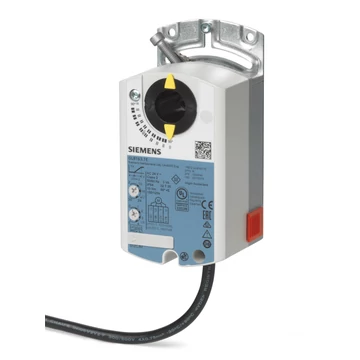 GLB163.1EForgató zsalumozgató, AC/DC 24 V, DC 0...35 V állítható, 10 Nm, 150 s