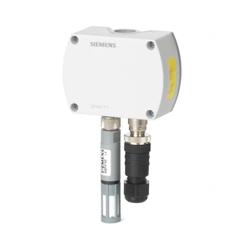QFA4171 Helyiség érzékelő páratartalomhoz (4..20mA) és hőmérséklethez (4..20mA) kalibrációs igazolással (minősítéssel)