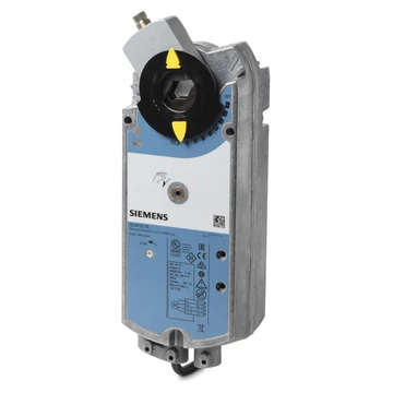 GCA131.1E3-pont szabályozású forgató zsalumozgató, AC/DC 24 V, 18 Nm, rugós visszatérítés 90/15 s