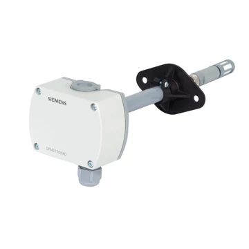 QFM3150/MO Légcsatorna érzékelő páratartalom és hőmérséklet méréshez igény alapú szabályozáshoz, Modbus