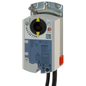 GLB146.1EForgató zsalumozgató, AC/DC 24 V, 2-pont/3-pont, 10 Nm, 150 s, 2 pozíciókapcsoló