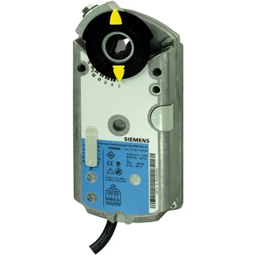 GNP196.1EForgató zsalumozgató, AC/DC 24 V, DC 0(2)...10 V/ 0(4)...20 mA, 6 Nm, meghibásodás elleni elektronikus védelemmel, 2 kapcsolóval