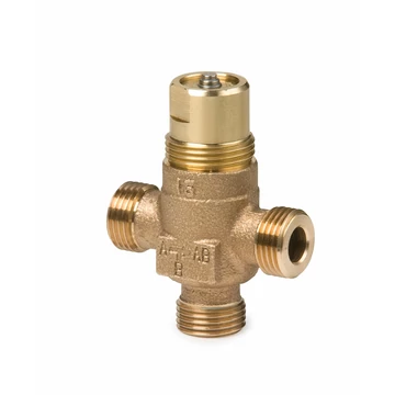 VXP45.10-13-járatú szelep, külső menetes, PN16, DN15, kvs 1