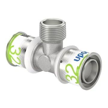 UPONOR S-Press PLUS külsőmenetes T-idom 32-R3/4