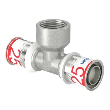 UPONOR S-Press PLUS belsőmenetes T-idom 25-Rp3/4