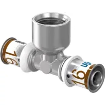 UPONOR S-Press PLUS belsőmenetes T-idom 32-Rp1/2