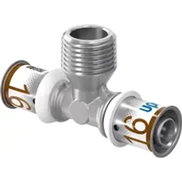 UPONOR S-Press PLUS külsőmenetes T-idom 25-R3/4
