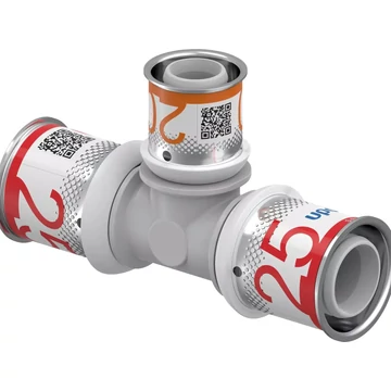UPONOR S-Press PLUS szűkített T-idom PPSU 25-20-25 1db