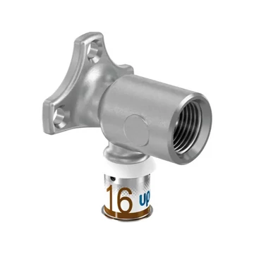 Uponor S-Press PLUS fém falikorong hosszú menettel 20-1/2&quot;bm