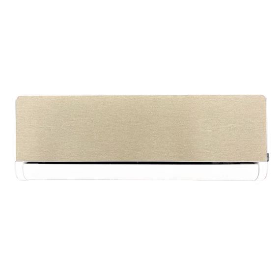 Homokbézs színű cserélhető mágneses textil előlap