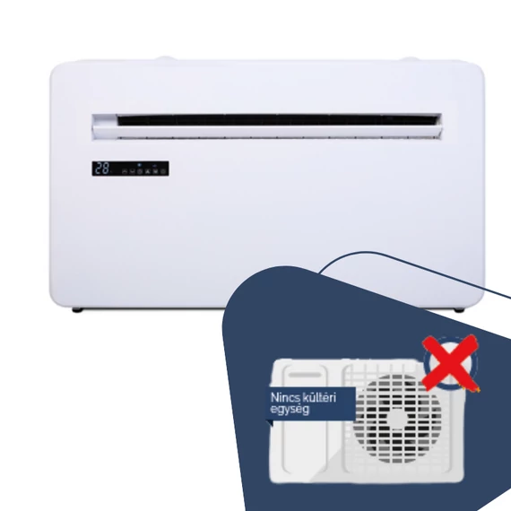 Fisher Monoblokk 3,5kW Parapetes klíma