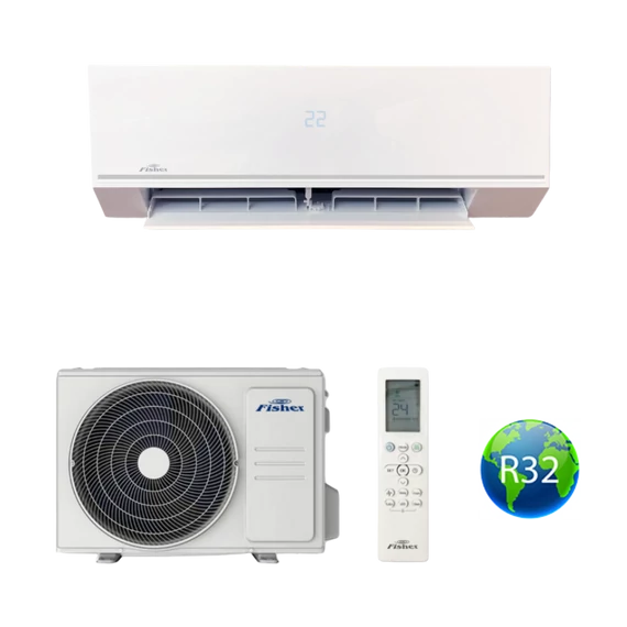 Fisher Comfort Plus 2,72kW inverteres oldalfali split klíma