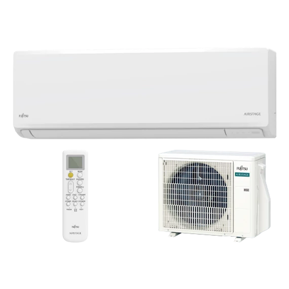 Fujitsu ECO 2.5kW oldalfali split klíma (KNCA)