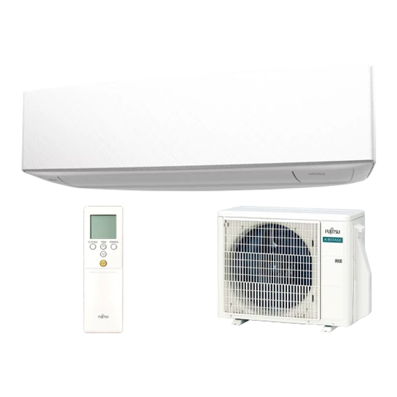 Fujitsu DESIGN (KE) 2.5kW oldalfali split klíma AIRSTAGE