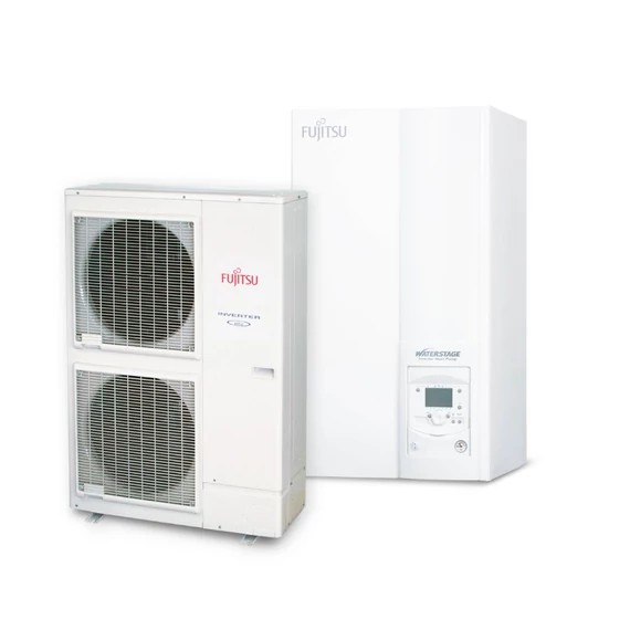 FUJITSU WATERSTAGE HIGH POWER V2 Levegő-víz hőszivattyú család 11-14kW 1 fázis