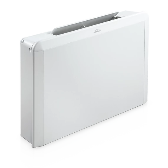 Galletti FLAT S Alap fan-coil, 2 csöves rendszerhez, 3 fokozatú motorral, szabályzó nélkül Fali álló kivitelben