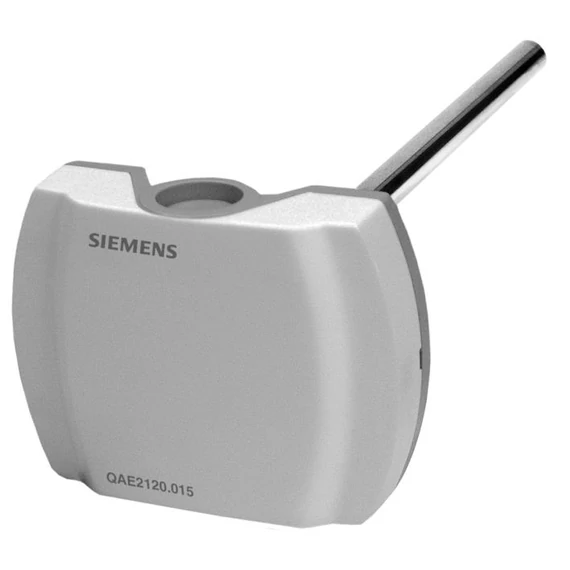 QAE2111.010 Merülő hőmérsékletérzékelő 100 mm Pt100, védőcső nélkül