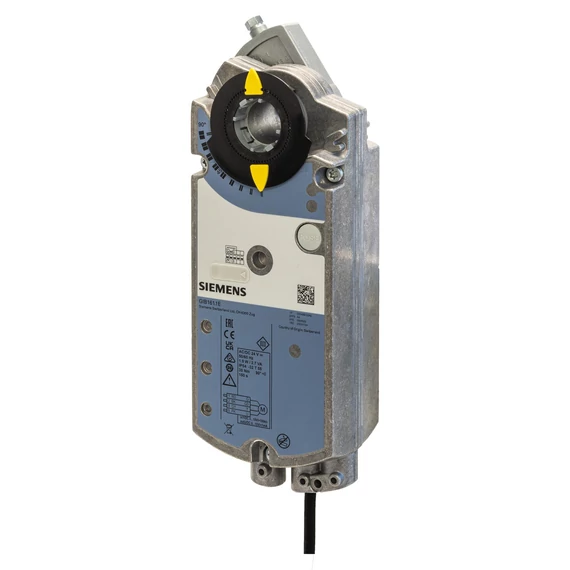 GIB163.1EForgató zsalumozgató AC 24 V / DC 0…35 V állítható, 35 Nm, 150 s