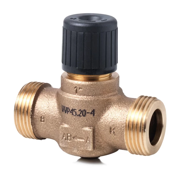 VVP45.20-42-járatú szelep, külső menetes, PN16, DN20, kvs 4