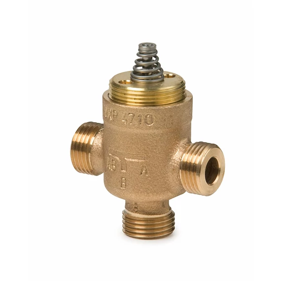 VXP47.10-0.253-járatú szelep, külső menetes, PN16, DN10, kvs 0.25