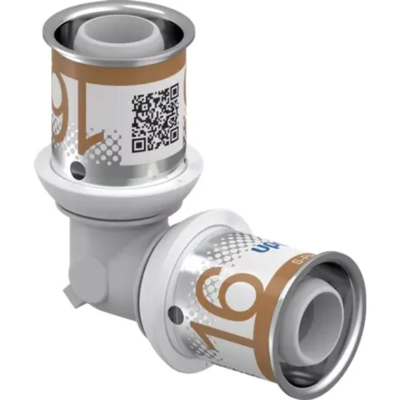 UPONOR S-Press PLUS könyök PPSU 16-16 90 fokos könyök idom