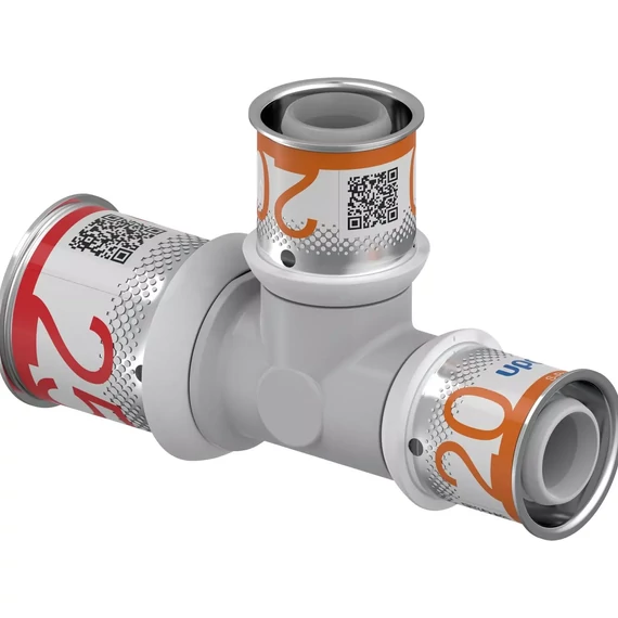 UPONOR S-Press PLUS szűkített T-idom PPSU 25-20-20 1db