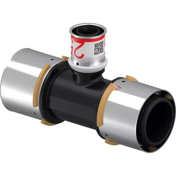 UPONOR S-Press szűkített T-idom PPSU 50-25-50 1db