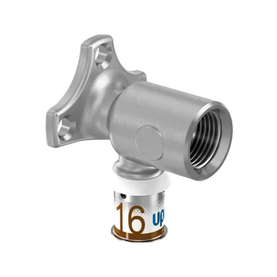 Uponor S-Press PLUS fém falikorong hosszú menettel 16-1/2&quot;bm