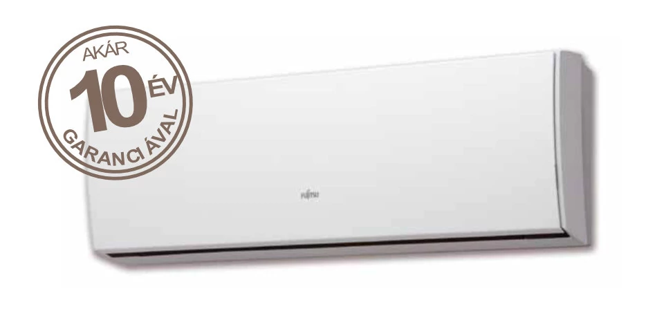 Fujitsu oldalfali splitklíma - Design sorozat