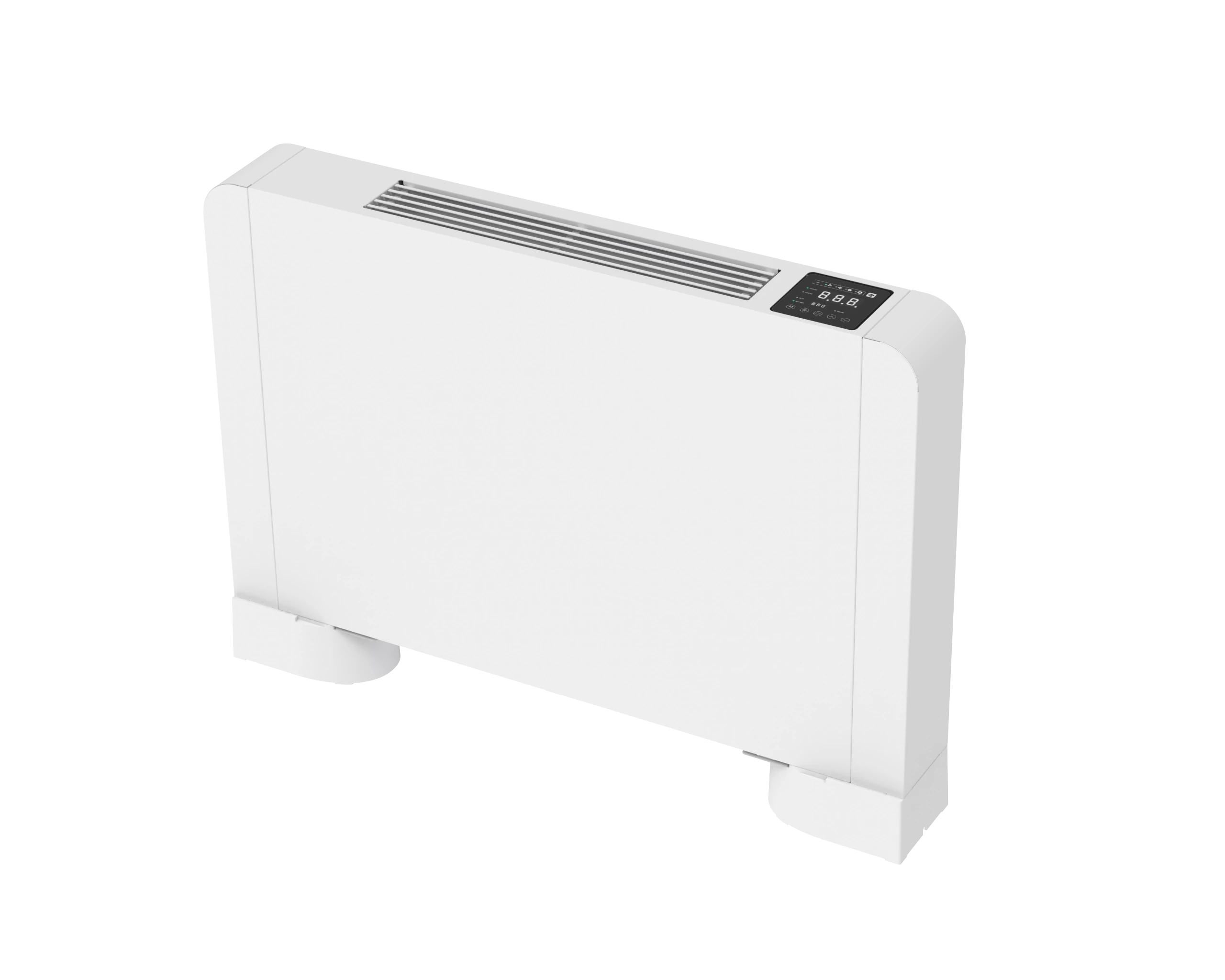 FISHER Slim parapet/mennyezeti fan-coil 2,6 kW fehér - FFP-SLIM-650L2V-W