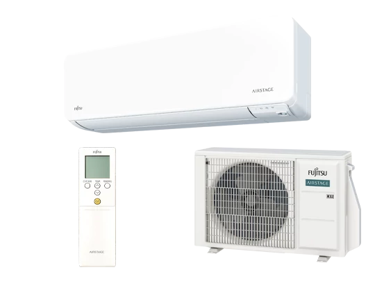 Fujitsu Design (KG) 2.5kW oldalfali split klíma AIRSTAGE - ASEH09KGTG/AOEH09KGCG