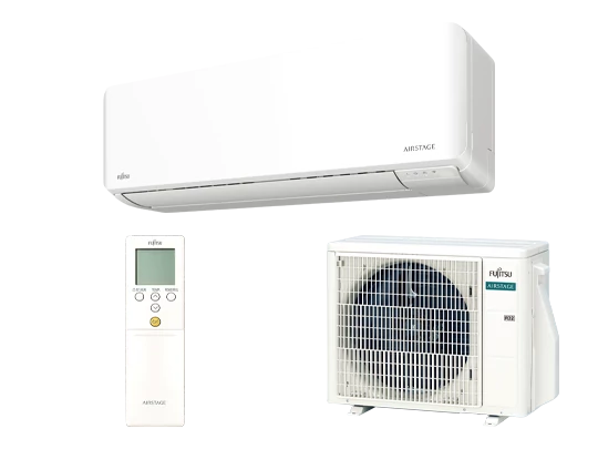Fujitsu STANDARD (KM) AIRSTAGE 2kW oldalfali split klíma - ASEH07KMCG/AOEH07KMCG