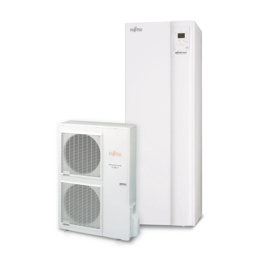 Fujitsu Waterstage Levegő-víz hőszivattyú HIGH POWER 11kW 1 fázisú integrált HMV tartállyal
