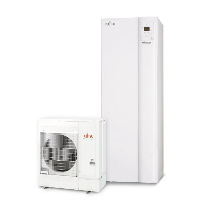Fujitsu Waterstage Levegő-víz hőszivattyú Comfort 10kW integrált HMV tartállyal