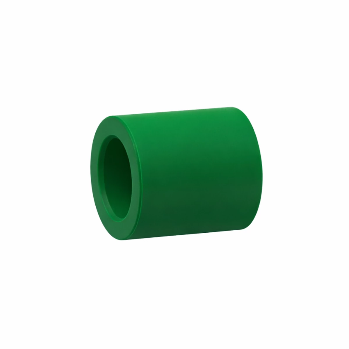 AquaPlus PP-R tokos karmantyú D 125 mm csövekhez, PN25 teljes átömlés (anya/anya)