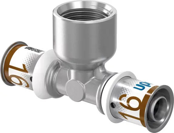 UPONOR S-Press PLUS belsőmenetes T-idom 16-Rp1/2