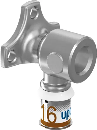 UPONOR S-Press PLUS átmenő falikorong 90o-os 16-Rp1/2