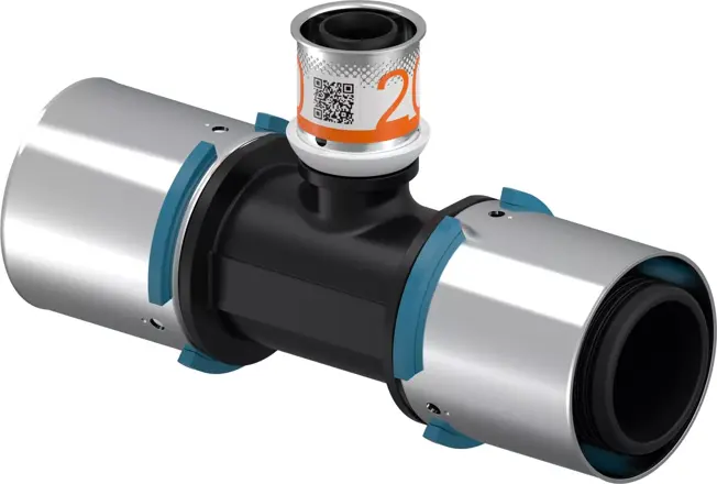 UPONOR S-Press szűkített T-idom PPSU 40-20-40 1db