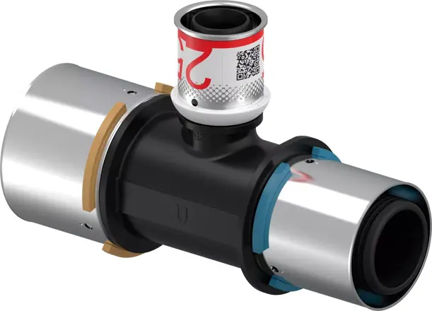 UPONOR S-Press szűkített T-idom PPSU 50-25-40 1db