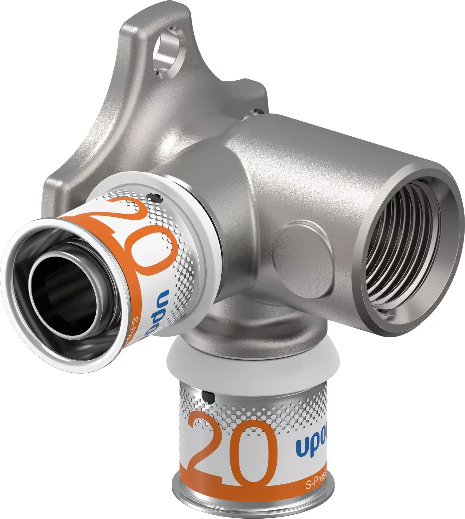 UPONOR S-Press PLUS átmenő falikorong 90o-os 20-Rp1/2