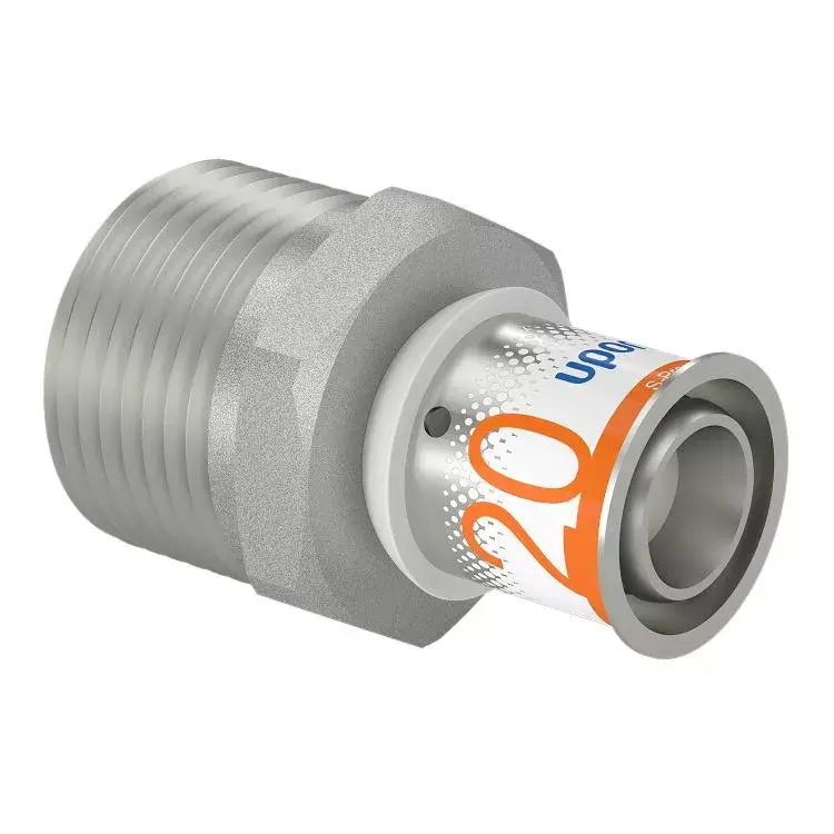 Uponor S-Press PLUS külsőmenetes csatlakozó 20-R1